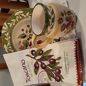 La Toscana Pamela Gladding Plate~mug